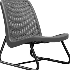 tectake Wicker bistroset Modica voor 2 personen - Grijs