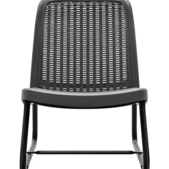 tectake Wicker bistroset Modica voor 2 personen - Grijs