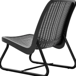 tectake Wicker bistroset Modica voor 2 personen - Grijs