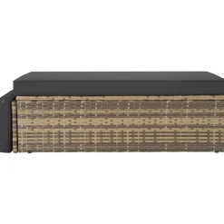 tectake Wicker loungesofa Corfu, Natuur