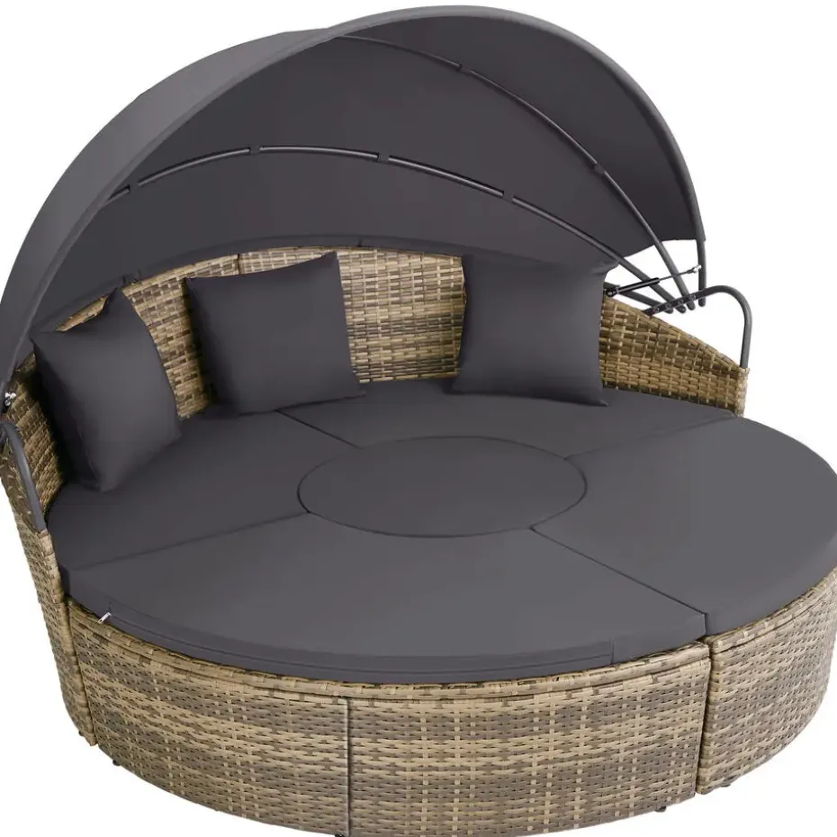 tectake Wicker zonne-eiland Santorini, Natuur
