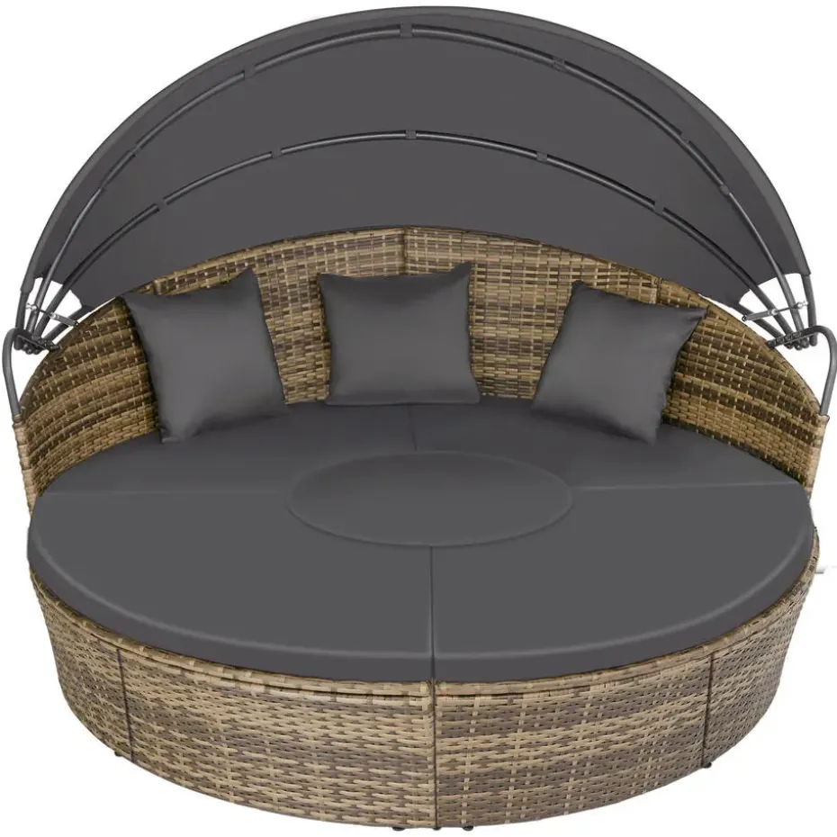 tectake Wicker zonne-eiland Santorini, Natuur