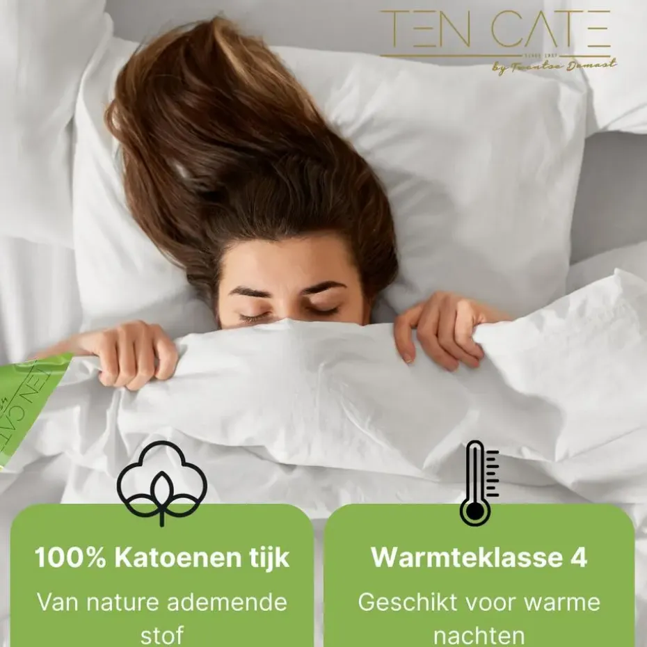 Ten Cate Dekbed - Zomerdekbed 140x200 - Dekbedden - Bamboe - Verkoelend Dekbed