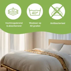Ten Cate Dekbed - Zomerdekbed 140x220 - Dekbedden - Bamboe - Verkoelend Dekbed