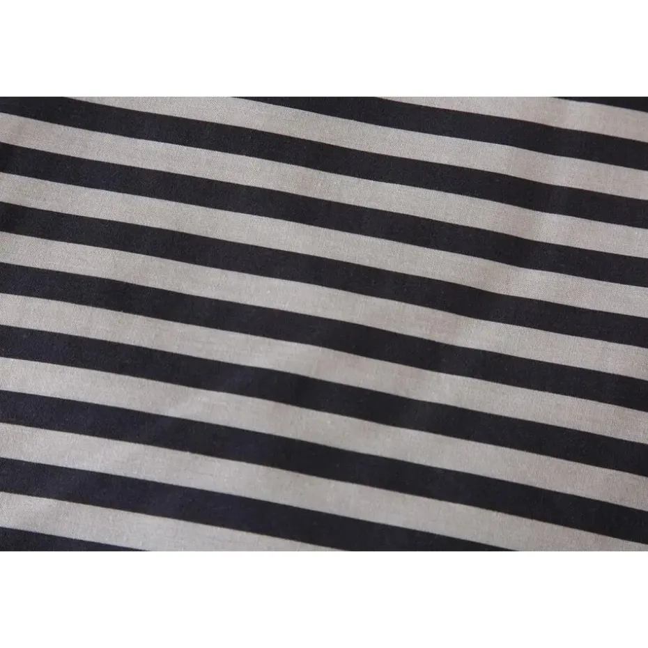 Ten Cate Katoenen Dekbedovertrek - 200x200/220 - Rima Grijs