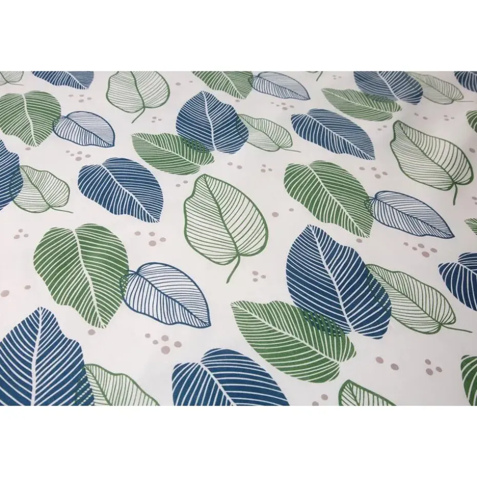 Ten Cate Katoenen Dekbedovertrek - 240x200/220 cm - Graphic Leaves