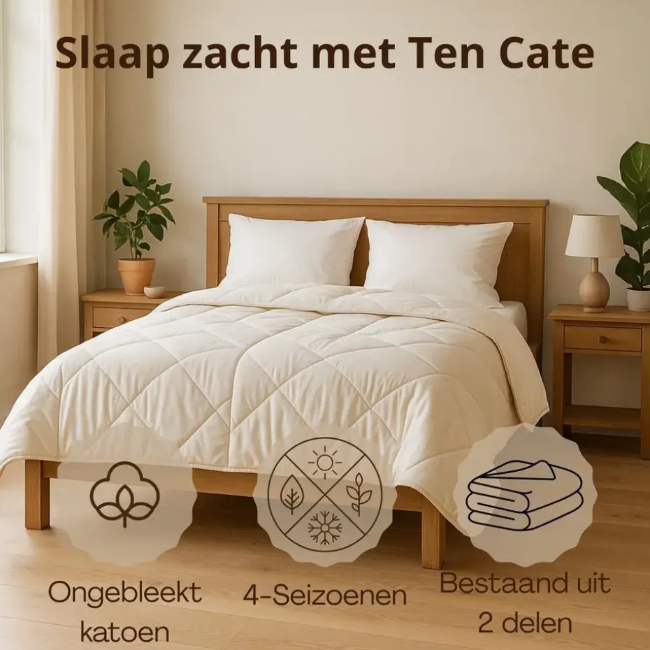 Ten Cate Wollen 4-Seizoenen Dekbed - 240x220