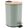 Tendance Badkamer prullenbak Bamboo vibe - soft close - 3 ltr