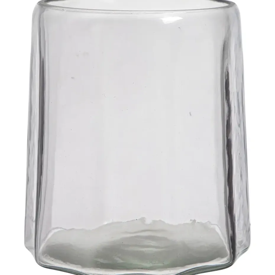 Theelichthouder Dily - zand - 12,5xØ12 cm