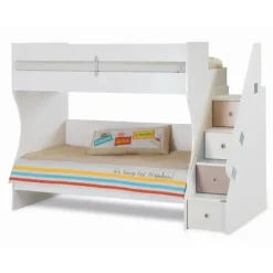 Tivoli stapelbed kinderbed met opbergruimte kinderkamer 190 x 90 cm