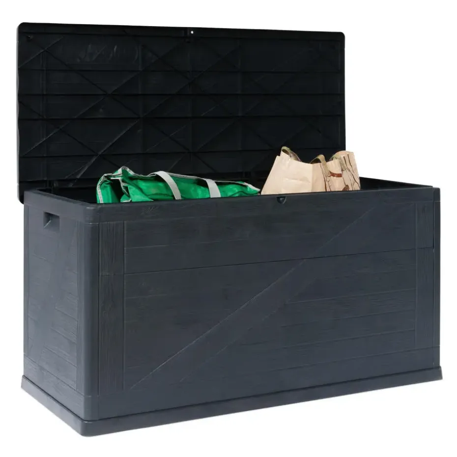 Toomax Wood opbergbox - 420L - Antraciet