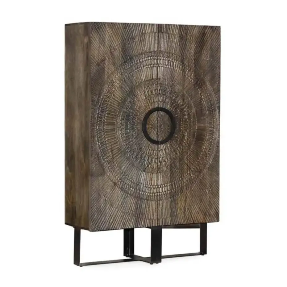 Tower living Padua wandkast manghout 2 deurs 120x48x190cm