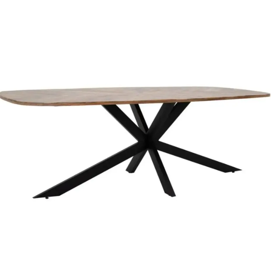 Tower Living Silvi eettafel visgraat naturel 200x110x78