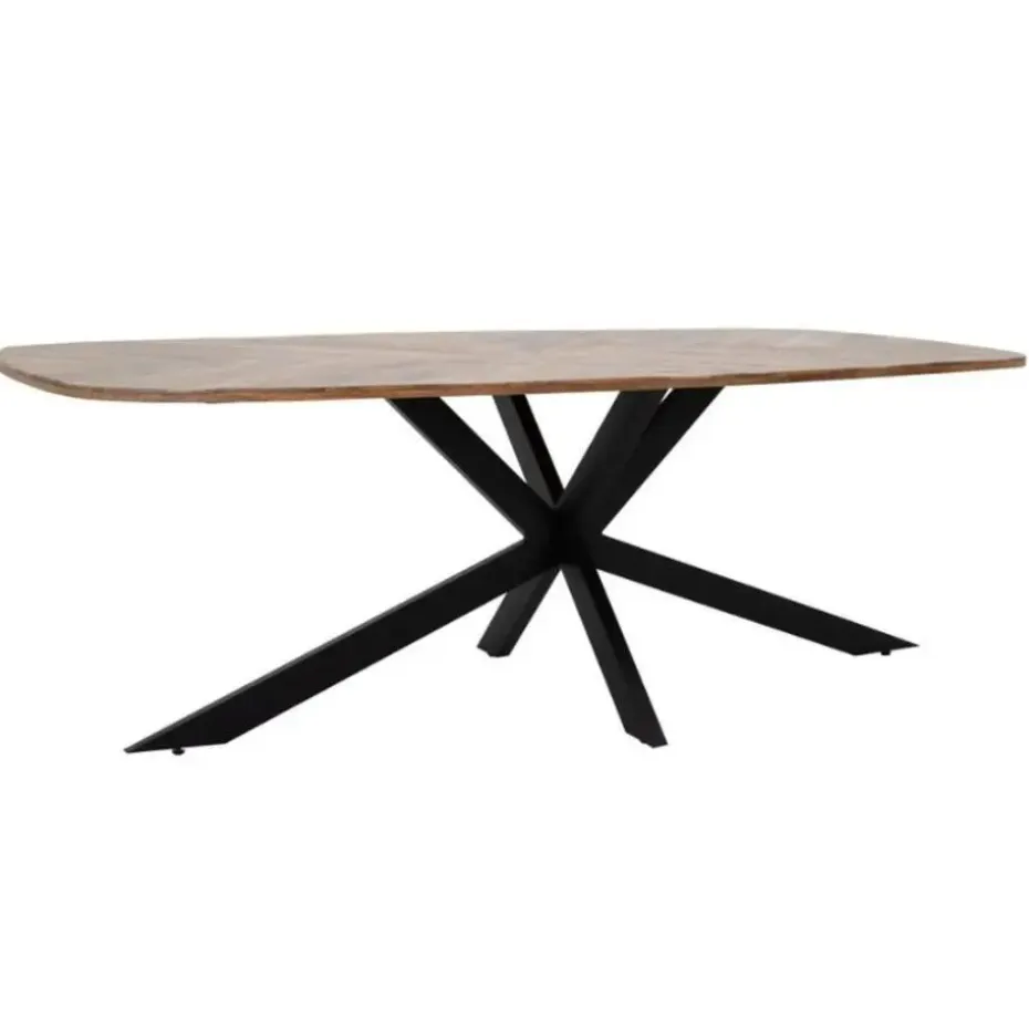 Tower Living Silvi eettafel visgraat naturel 180x100x78