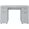 Trendteam Modern Bureau Amanda - 120 x 41 x 76 cm - High Glossy White