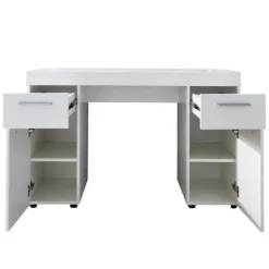 Trendteam Modern Bureau Amanda - 120 x 41 x 76 cm - High Glossy White
