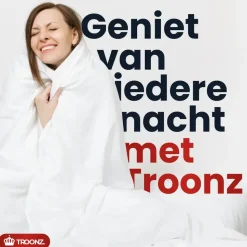 Troonz Dekbed Portofino - 4 Seizoenen - Eenpersoon Dekbed - 140x220