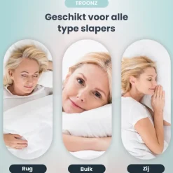 Troonz Hoofdkussen One - Verkoelend, Afmeting 60 x 70 cm