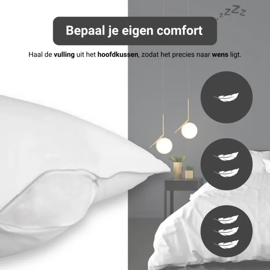 Troonz Hoofdkussen Two - Comfortabel en Ademend