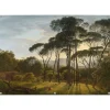Tuinposter Voogd Italiaans Landschap - 100 x 140cm - Groen