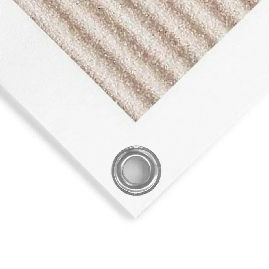 Tuinposter Zandcirkels - 80 x 60cm - Beige