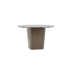 Tuintafel Bruin Metaal - Ø120x75cm - Santa