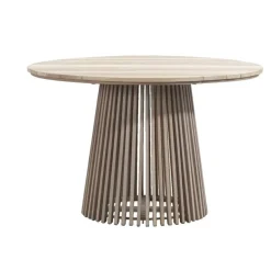 Tuintafel Saône - acacia - 76xØ120 cm