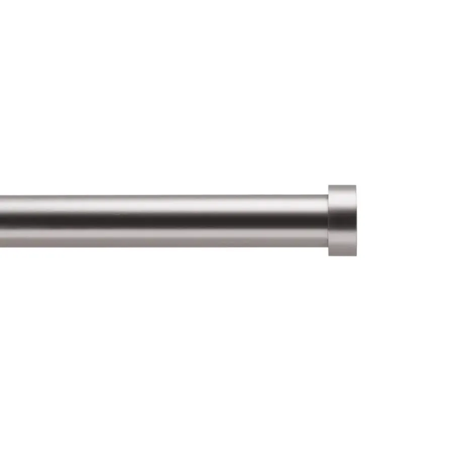 Uitschuifbare Gordijnroede - Aanpasbaar - Stang van 90-170 cm - Zilver