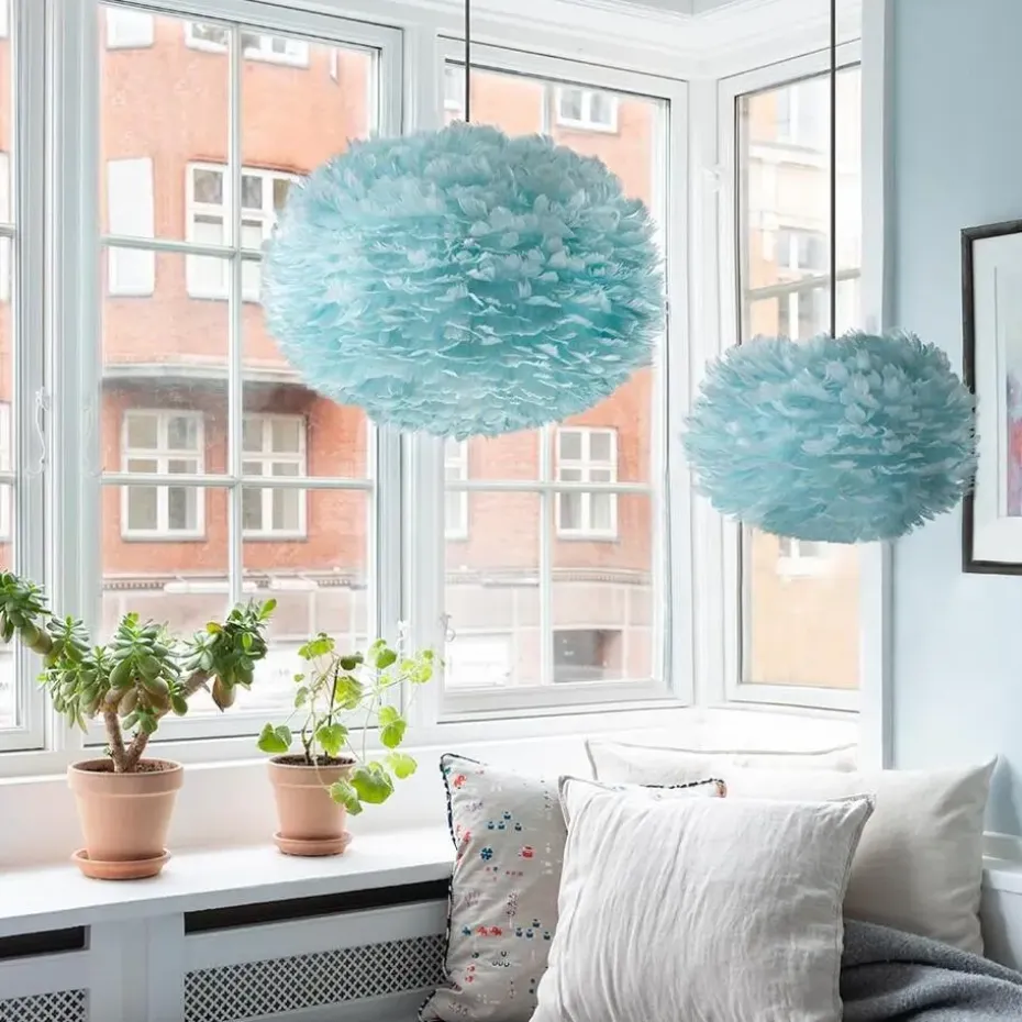 Umage Eos Mini lampenkap light blue - Ø 35 cm