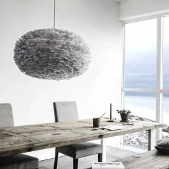 Umage Eos X-large lampenkap light grey - Ø 75 cm
