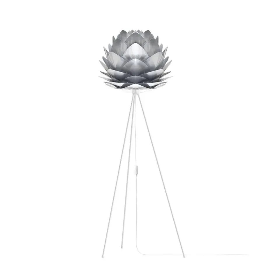 Umage Silvia Medium lampenkap brushed steel - Ø 50 cm