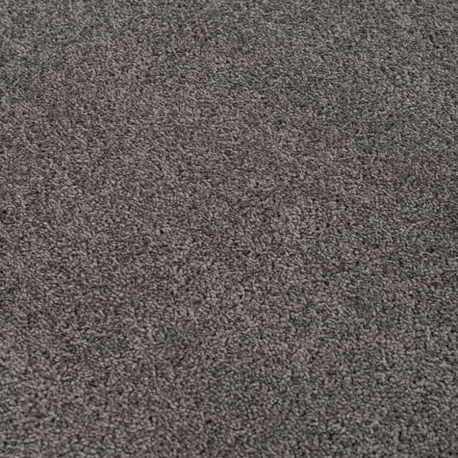 Uni Effen Laagpolig Vloerkleed Modern Grijs - 200x290 CM