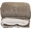 Unique Living - Lars XL plaid 220x240cm taupe
