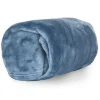 Unique Living - Plaid Enzo Jeans Blue -130x180cm