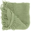 Unique Living - Plaid Kos Tea Green - 127x152cm