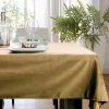 Unique Living - Tafelkleed Velours - 145x250cm - Gold
