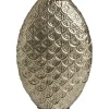 Vaas Florence goudkleur metaal - 47,5x32,5x10,5 cm