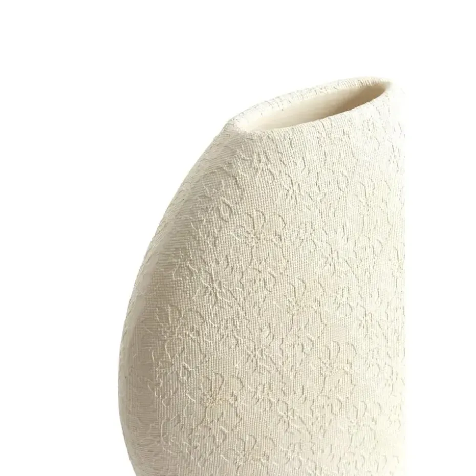 Vaas Renda - Wit - 29.5x10x30cm