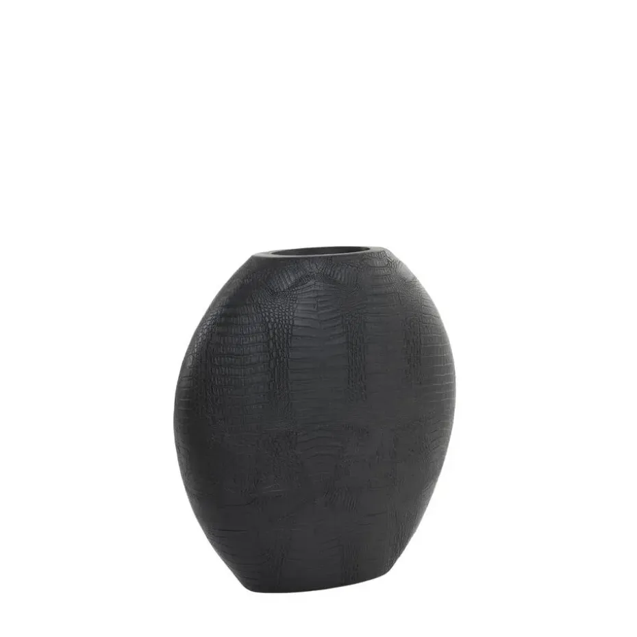 Vaas Skeld - Zwart - 39x11x40cm