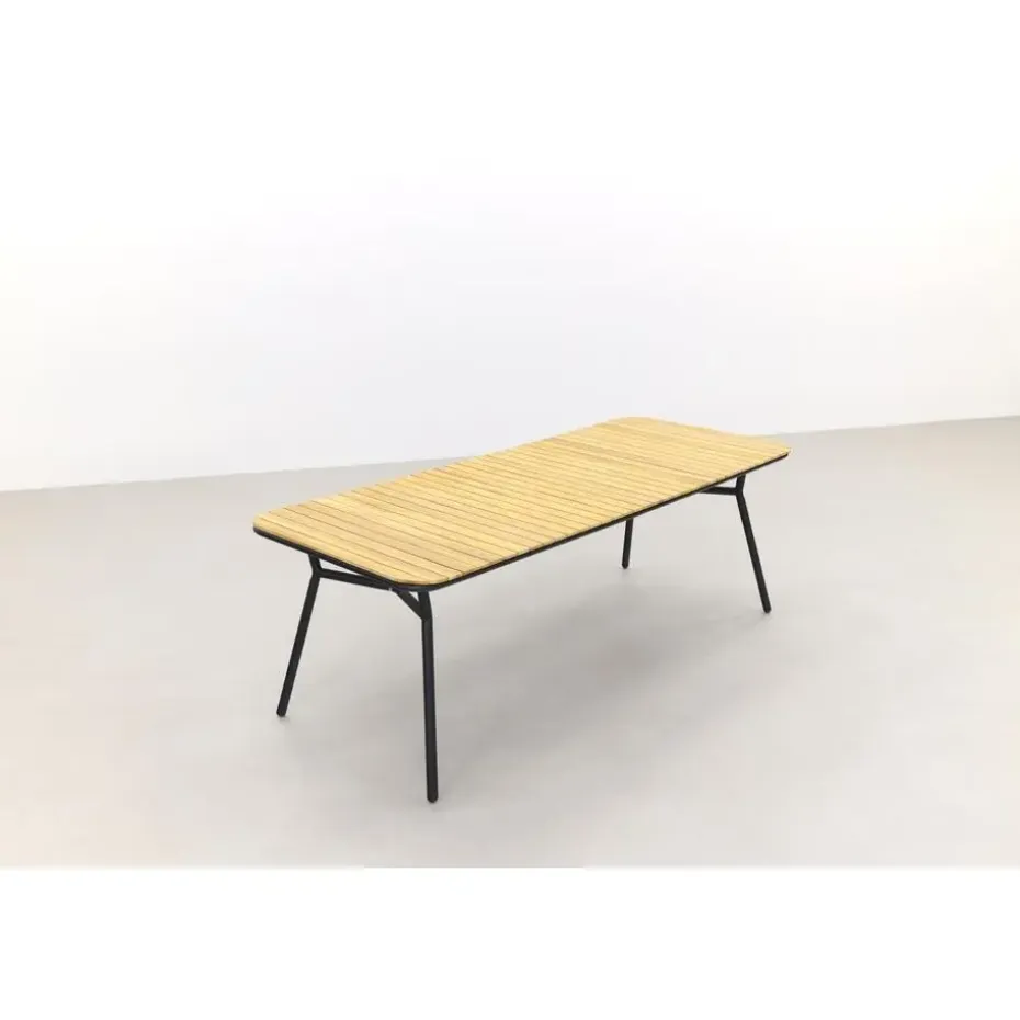 VDG Bella tuintafel - teakhout - 220x95 cm