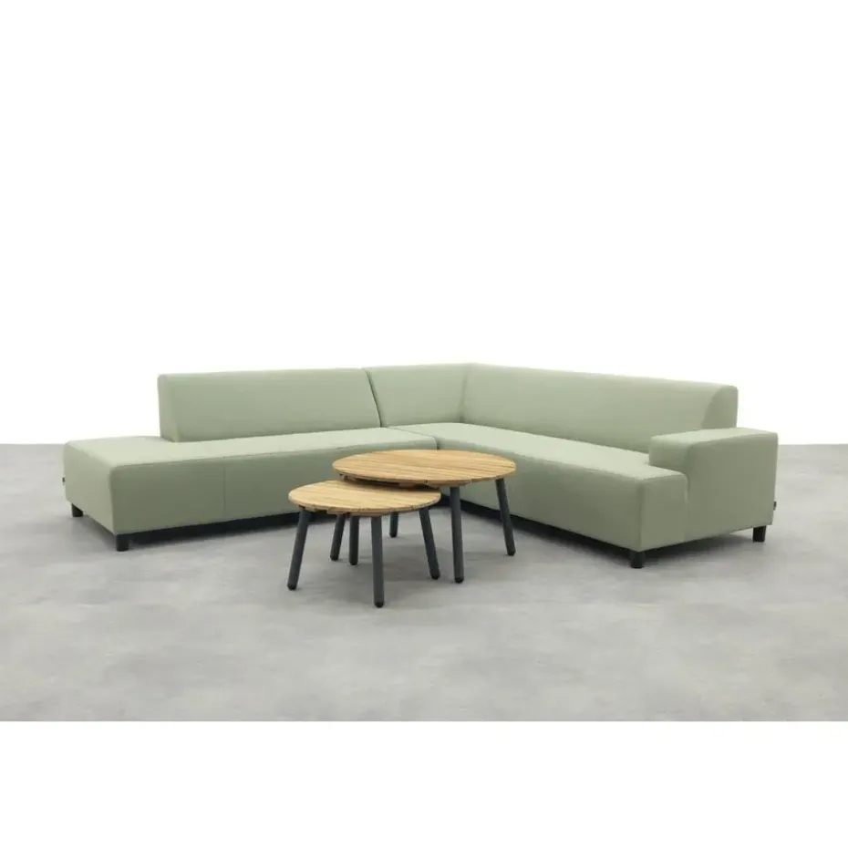 VDG Malaga/Mindo - hoekbank loungeset chaise longue - green