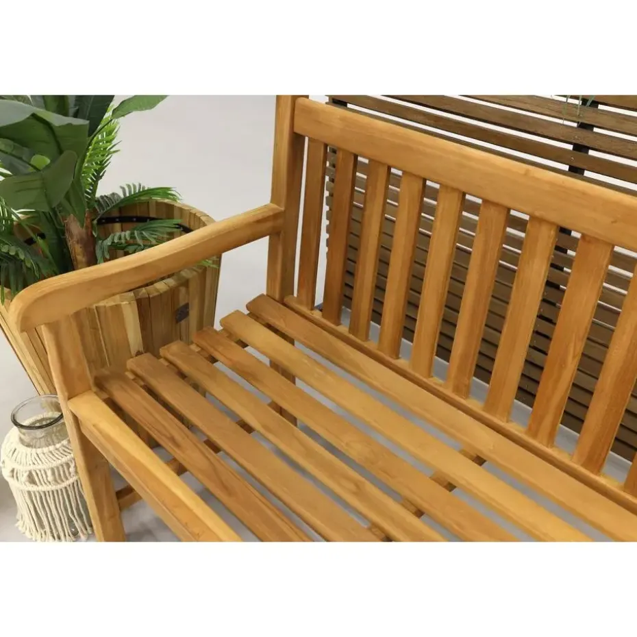 VDG Teak houten tuinbank Bison - 180 cm