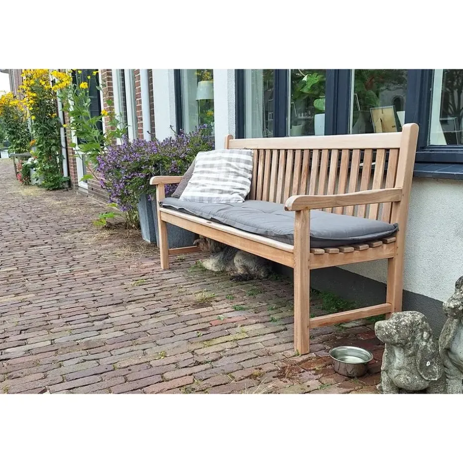 VDG Teak houten tuinbank Bison - 180 cm