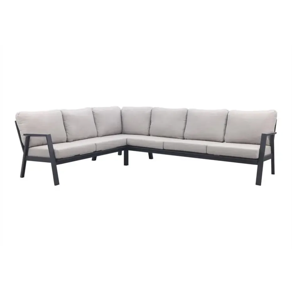 VDG Viento/Darwin lounge-/diningset (4-delig) - Royal Grey/Antraciet