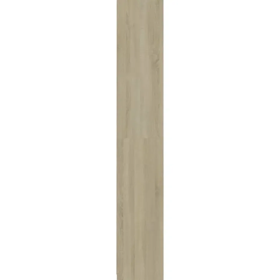 vidaXL - Badkamerkast - Bruin - Bewerkt hout - 30 x 30 x 183.5 cm