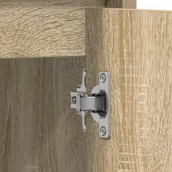 vidaXL - Badkamerkast - Bruin - Bewerkt hout