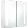 vidaXL - Badkamerkast - Wit - MDF - 62 x 14 x 60 cm