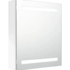 vidaXL - Badkamerkast - Wit - MDF