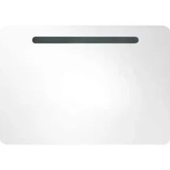 vidaXL - Badkamerkast - Wit - MDF