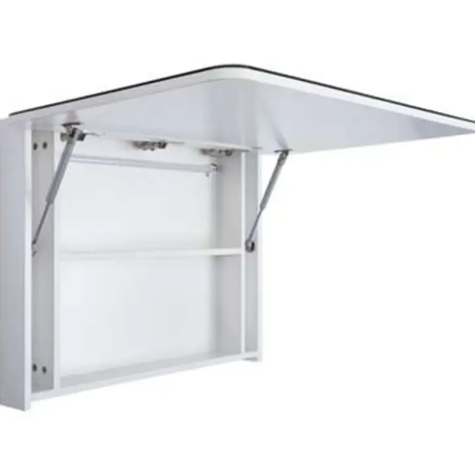 vidaXL - Badkamerkast - Wit - MDF